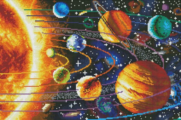 Diamond painting Space - immagine 2