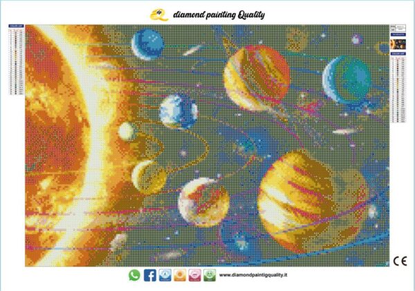Diamond painting Space - immagine 3