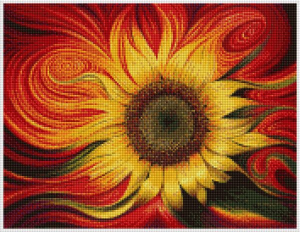 Diamond painting Il girasole - immagine 2