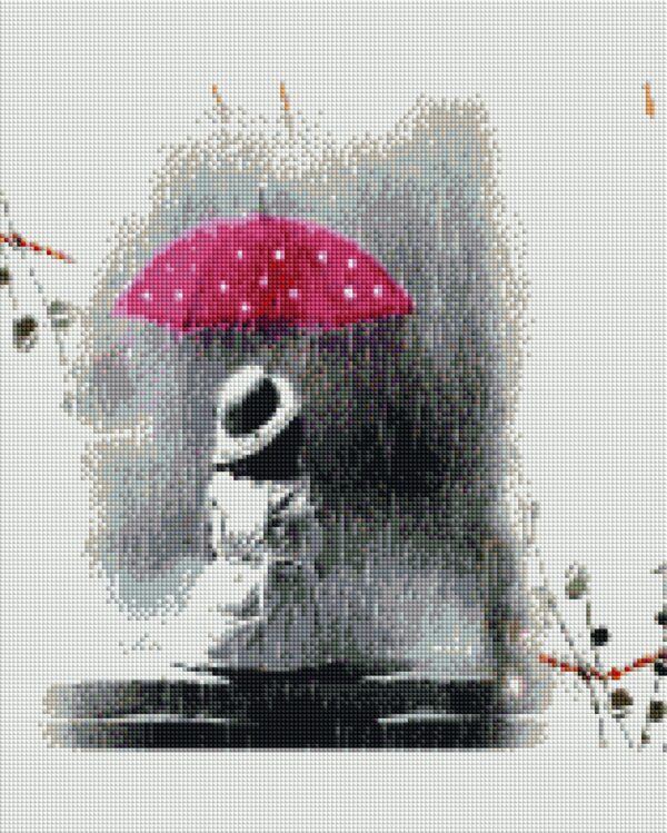 Diamond painting La pioggia - immagine 2