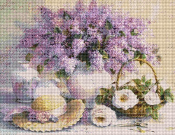 Diamond painting shabby provenzale - immagine 2