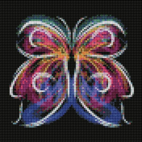 Diamond painting Butterfly - immagine 2