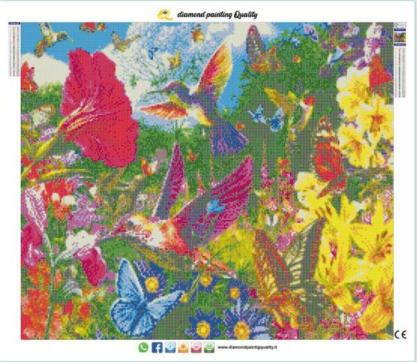 Diamond painting In volo - immagine 3