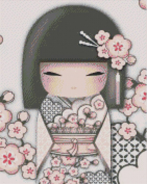 Diamond painting Bambolina Dell'Amore - immagine 2