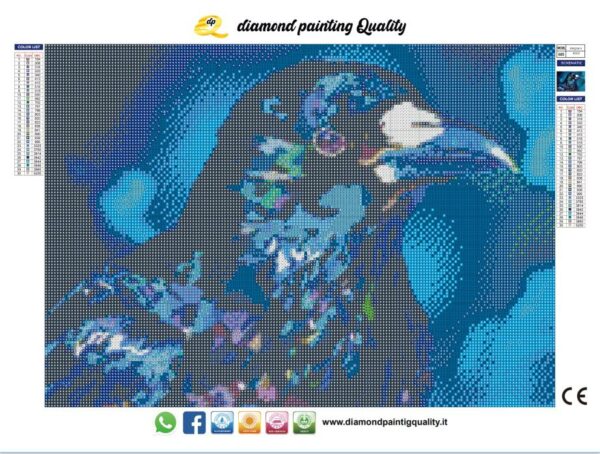 Diamond painting Il Corvo - immagine 3