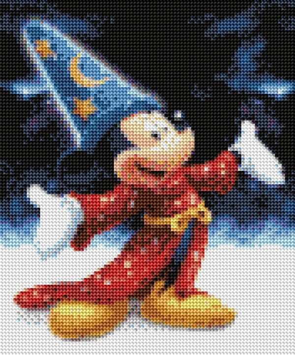 Diamond painting Topolino Mago - immagine 2