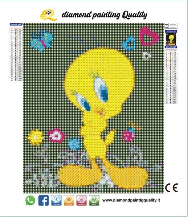 Diamond painting Titti - immagine 3