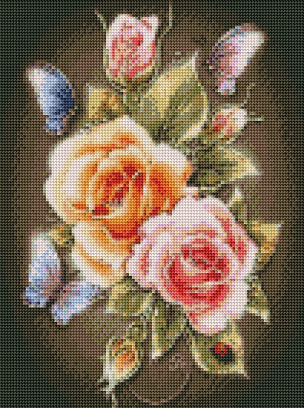 Diamond painting Rose Flower - immagine 2