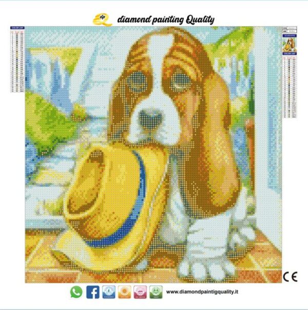 Diamond painting Bassotto - immagine 3