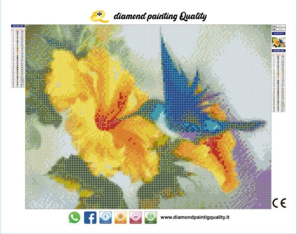 Diamond painting Colibrì - immagine 3