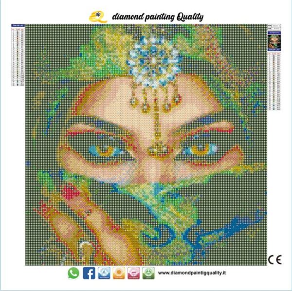 Diamond painting Arabian Eyes - immagine 3