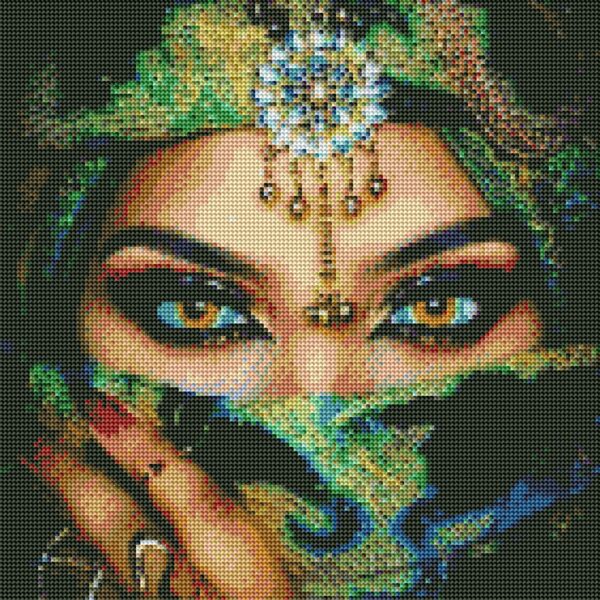 Diamond painting Arabian Eyes - immagine 2