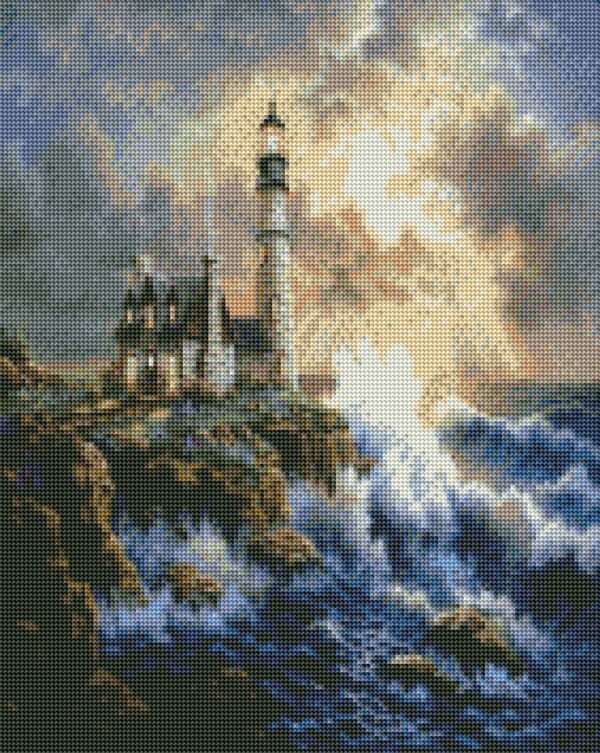 Diamond painting Il Faro - immagine 2
