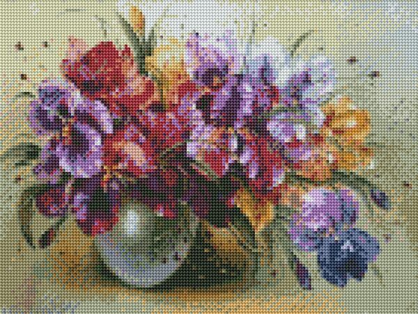 Diamond painting Iris - immagine 2