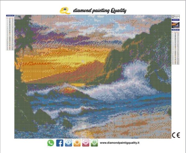 Diamond painting The Sunset - immagine 3