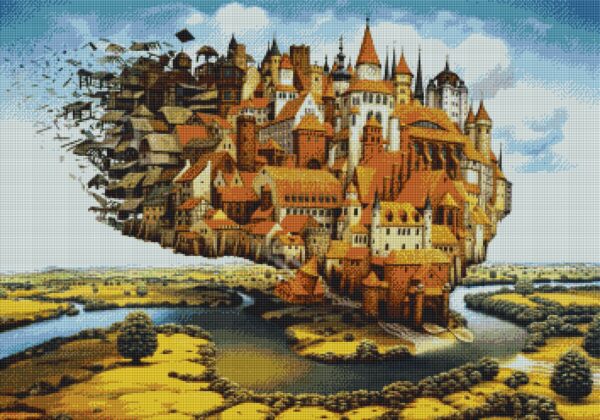 Diamond painting Illusion Town - immagine 2
