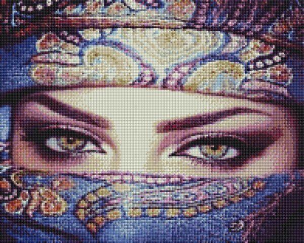 Diamond painting Indian Eyes - immagine 2
