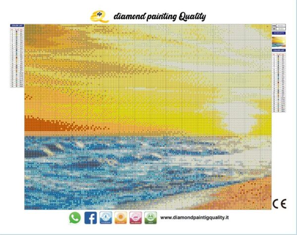 Diamond painting Mare - immagine 3