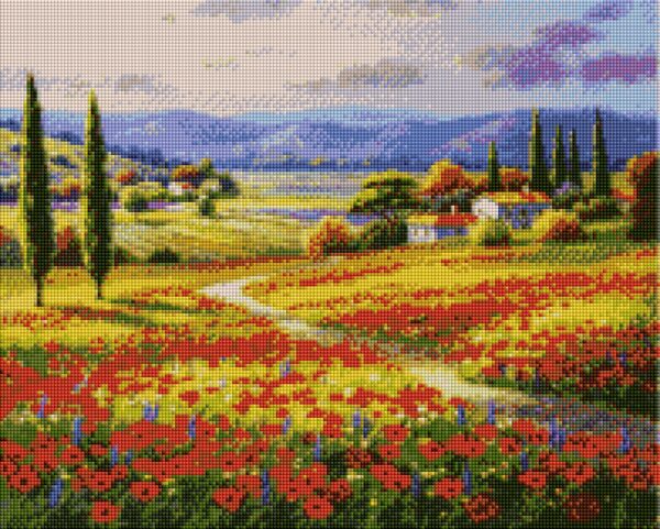 Diamond painting Paesaggio Estivo - immagine 2