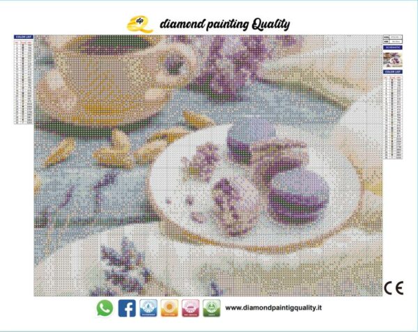 Diamond painting Macarons - immagine 3