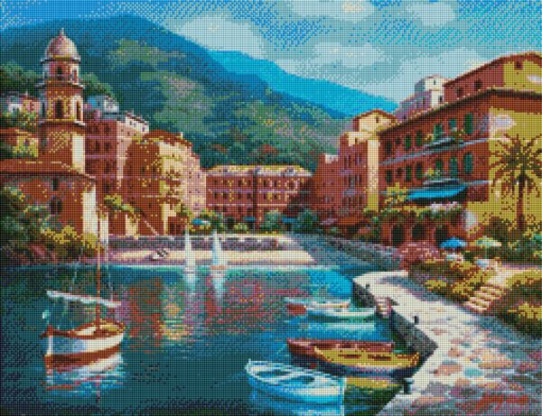 Diamond painting Borgo Marinaro - immagine 2