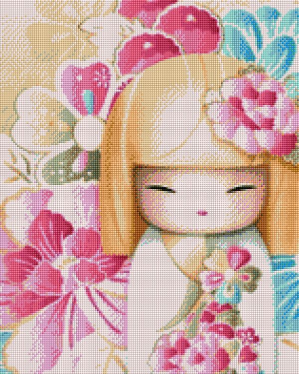 Diamond painting Bambolina Raffinata - immagine 2