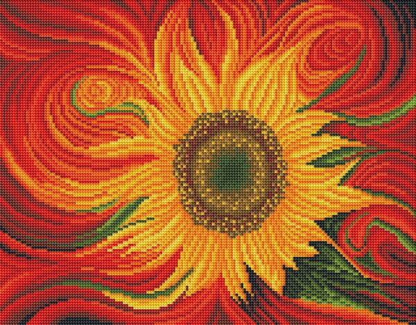 Diamond painting Girasole - immagine 2