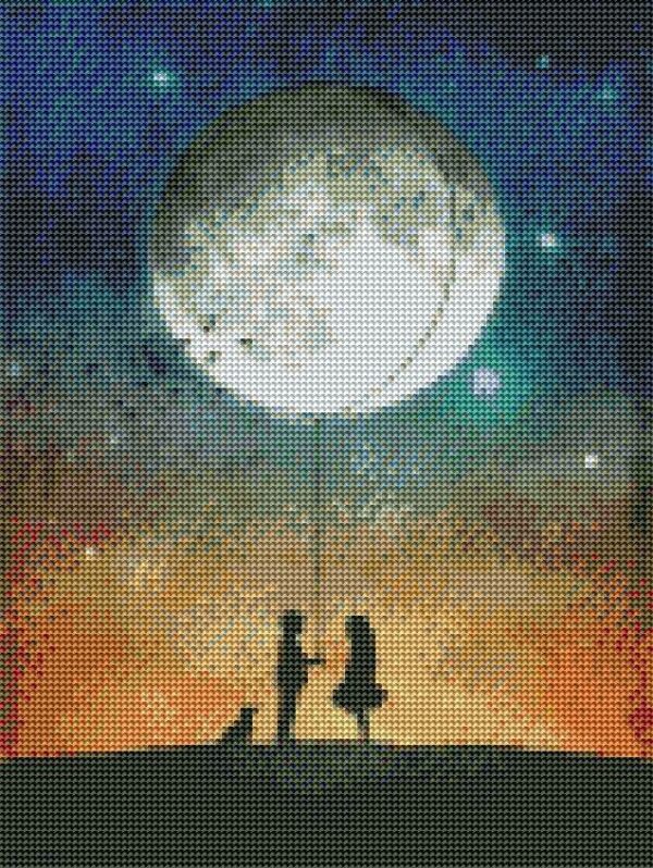 Diamond painting Honey Moon - immagine 2
