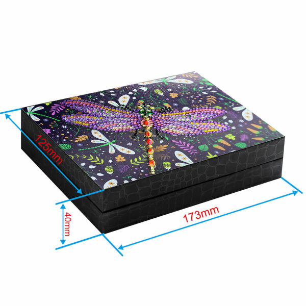 Diamond Painting Portagioie La Libellula - immagine 3