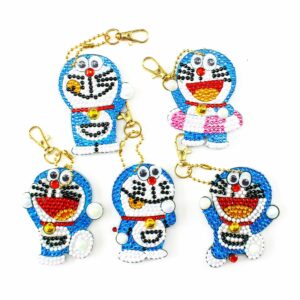 diamond painting portachiavi doraimon