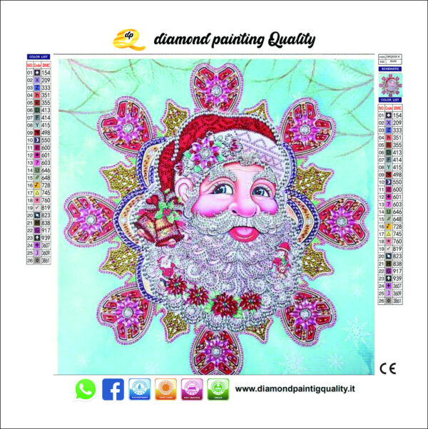 Diamond Painting Babbo Natale Special - immagine 3