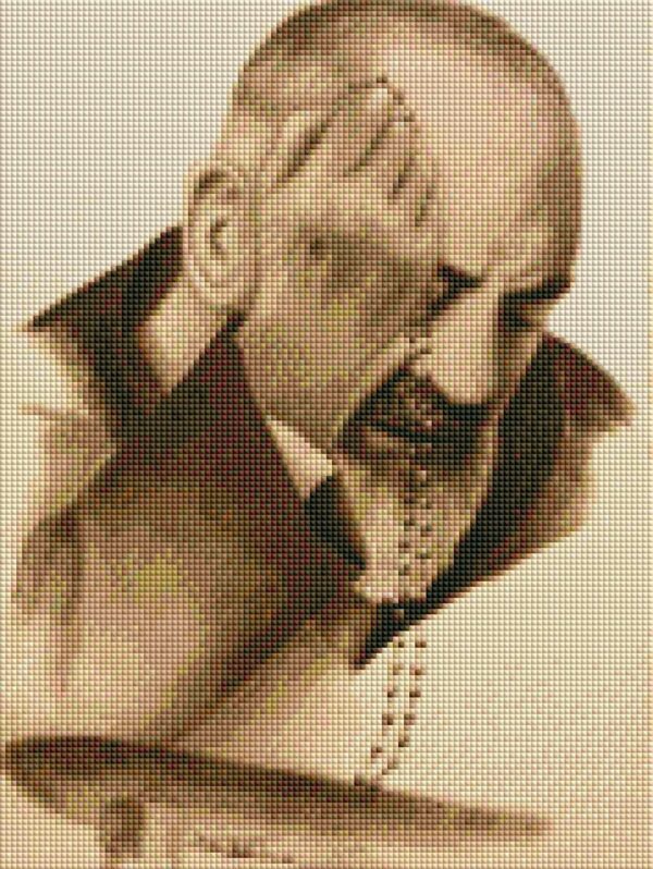 Diamond painting Padre Pio - immagine 2