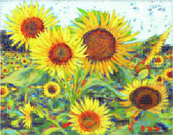 diamond painting girasoli