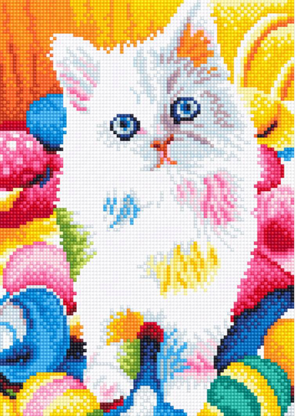 Diamond painting Painter Cat - immagine 2