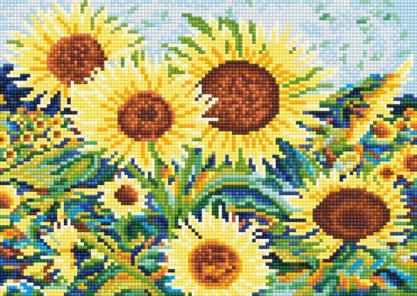 Diamond painting Girasoli - immagine 2
