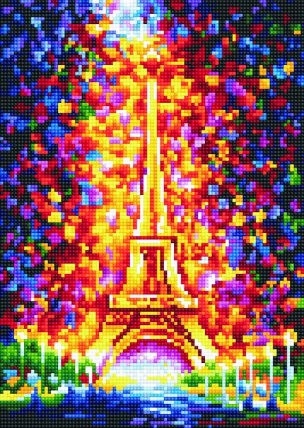 diamond painting tour eiffel