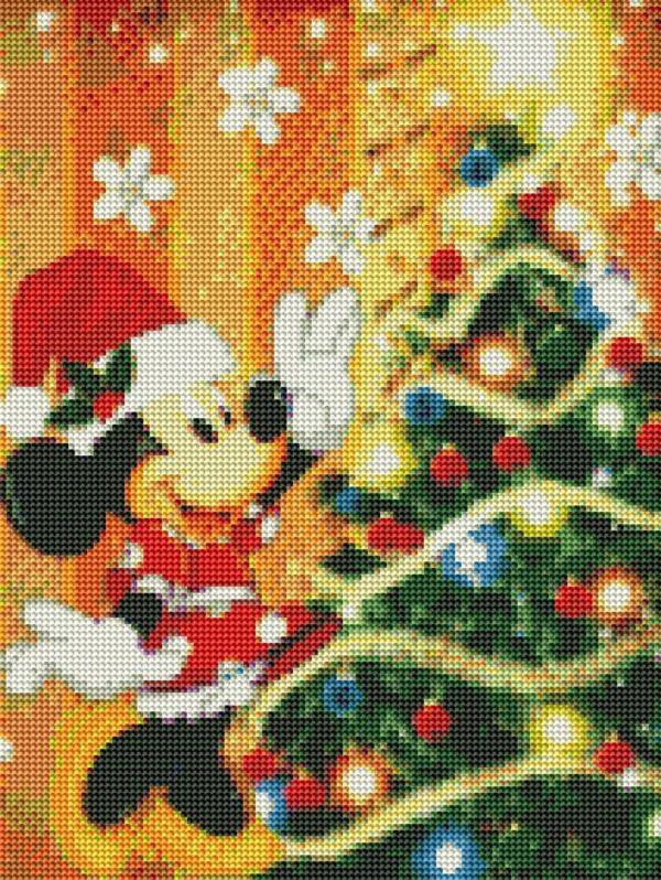 Diamond Painting Minnie Christmas - immagine 2