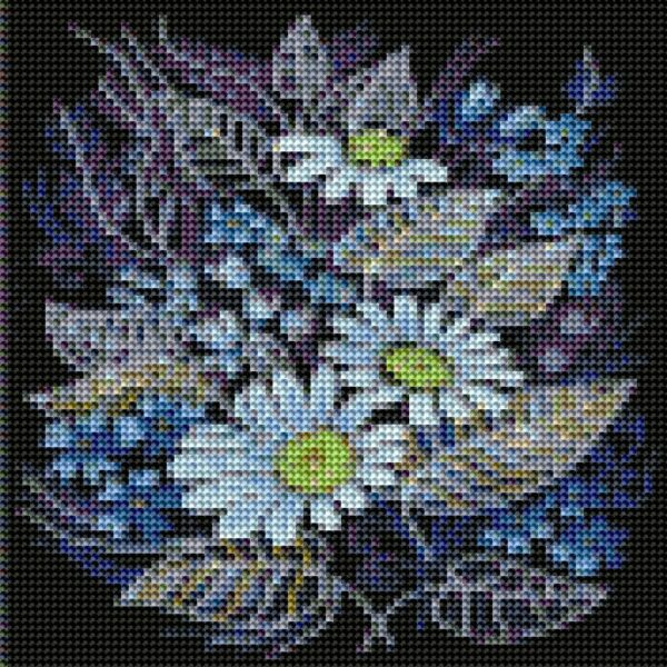 Diamond Painting Fiori Fantasy - immagine 2