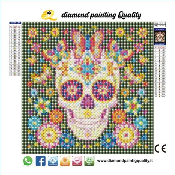 Diamond Painting Teschio Fantasy - immagine 3