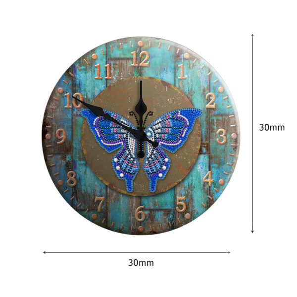 Diamond Painting Orologio Farfalla - immagine 2