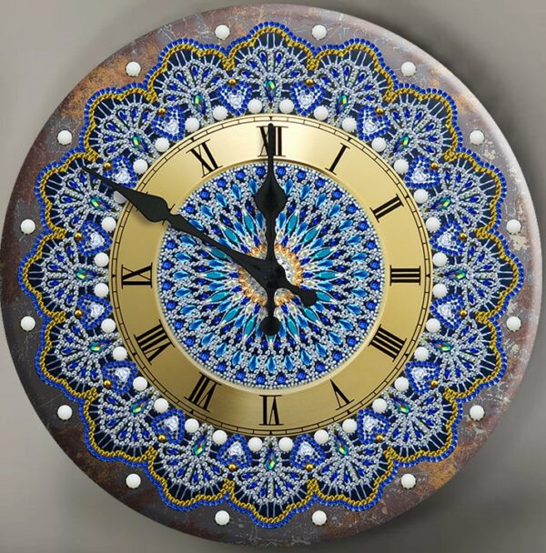 Diamond Painting Orologio Mandala