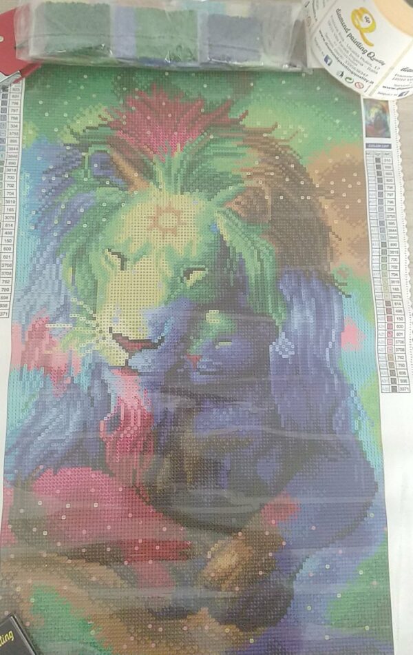 Diamond Painting Leonessa - immagine 3