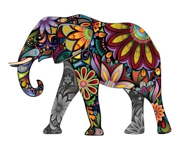 diamond painting Luminous Elephant