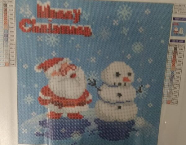 Diamond Painting Merry Christmas - immagine 2