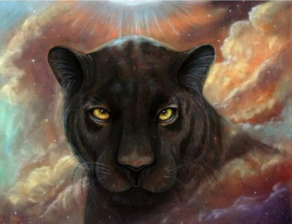 Diamond Painting Pantera Nera