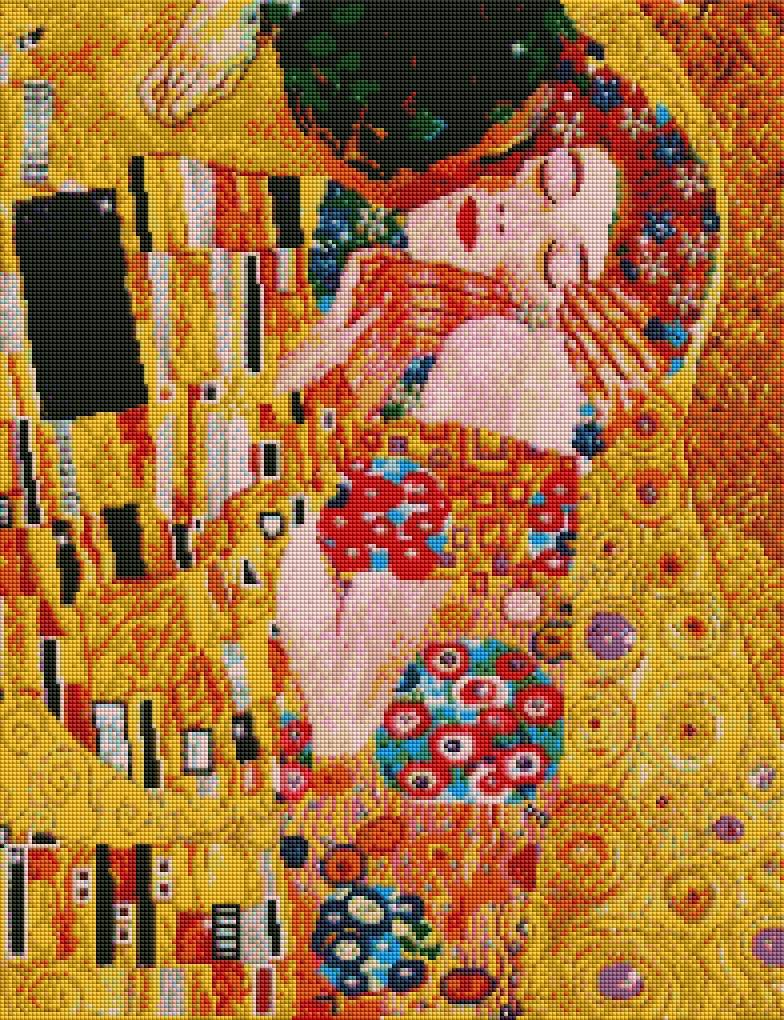 Diamond painting Bacio Klimt - Diamond Painting Quality