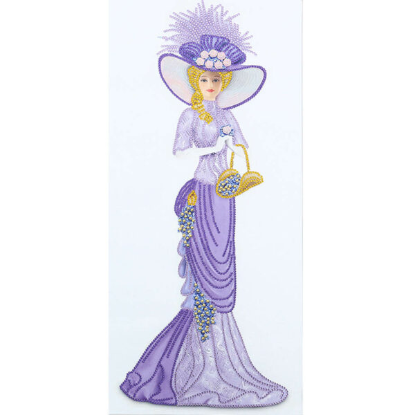 Diamond Painting Dama Lavanda - immagine 2