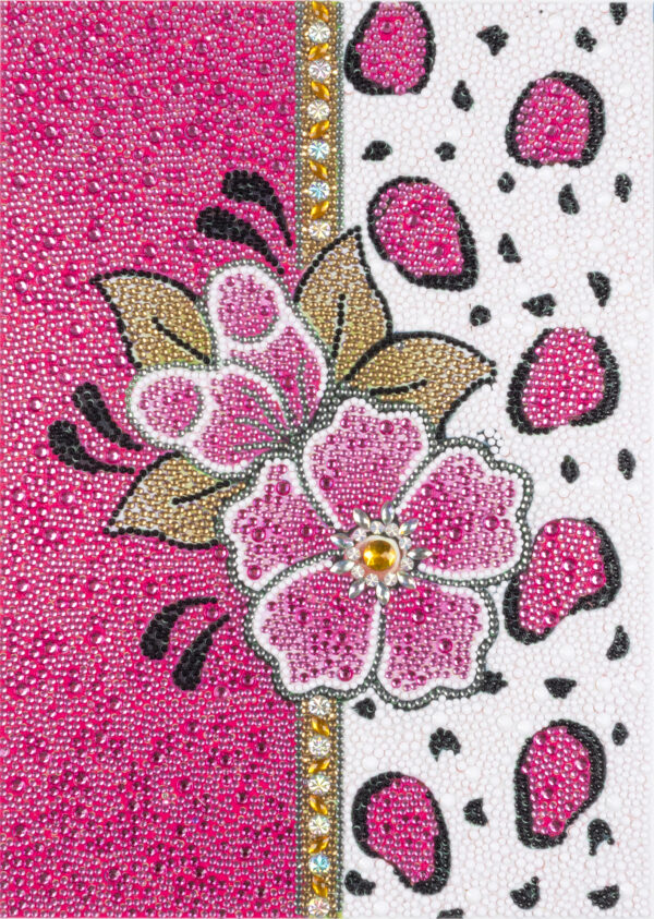 Diamond Painting Crystal Pink Flowers