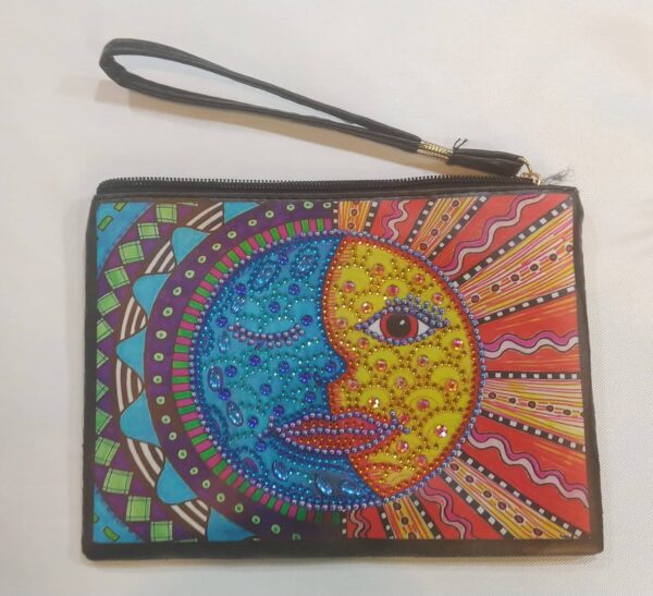 Diamond Painting pochette sole e luna