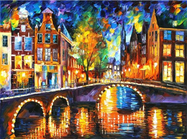 Diamond Painting Romantic Bridge